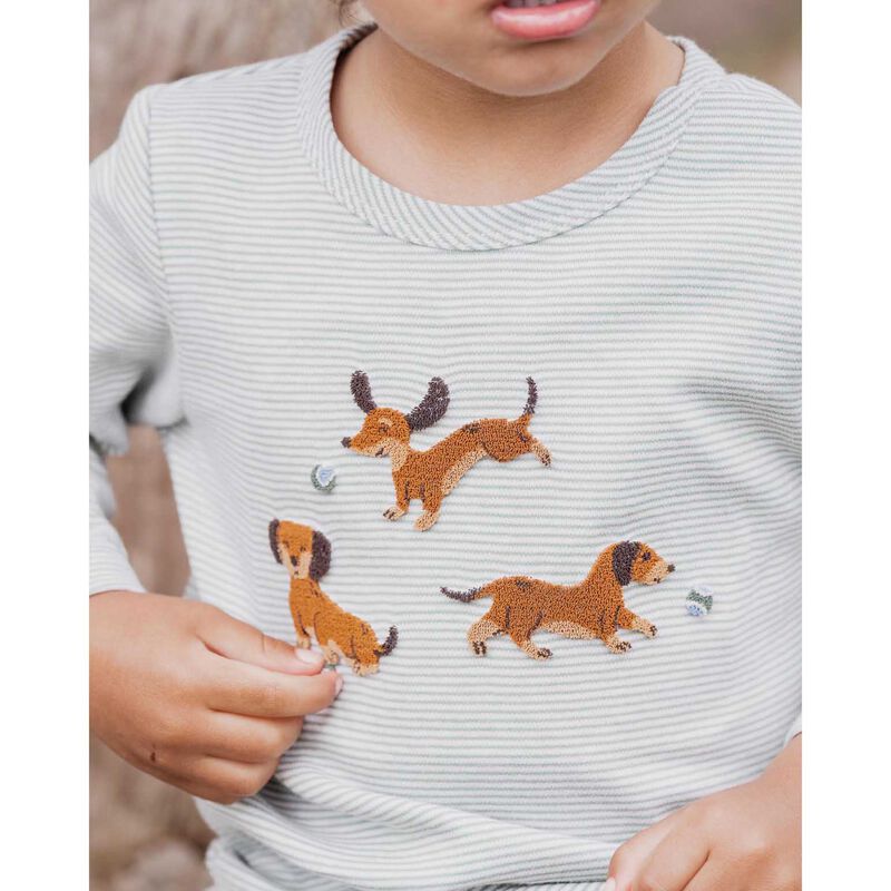 B&eacute;b&eacute; Otto Dogs Organic Ls Tee image number 1